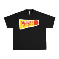 Black carmex obsessed sticker Urban Heavy Tee - lanVoArt