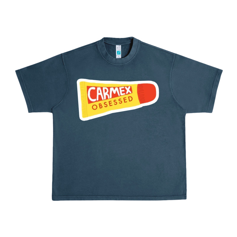 Carmex Obsessed Sticker Urban Heavy Tee by lanVoArt | Teevron