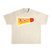 Sandshell carmex obsessed sticker Urban Heavy Tee - lanVoArt