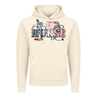 Vintage Artic American Nurse 4th of july Vintage Hoodie - HowdyJamesFarm