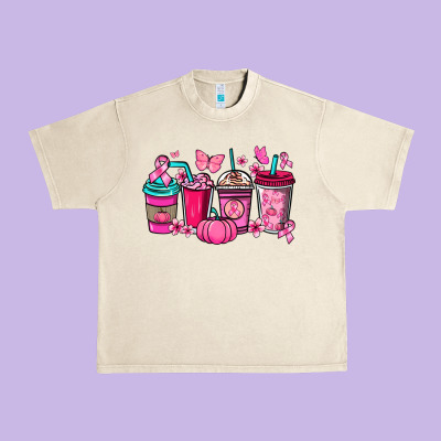 Cancer Coffee Cups Cancer Awareness Urban Heavy Tee Designed By Howdyjamesfarm