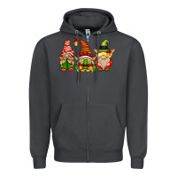 Smoke Elf Gnomes Zipper Hoodie - CowhideDigitalArt