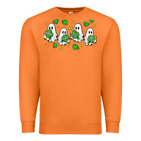 Carrot clover ghostie st.patrick's day Premium Sweatshirt - Artiststas