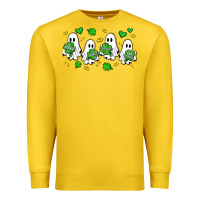 Lemon clover ghostie st.patrick's day Premium Sweatshirt - Artiststas