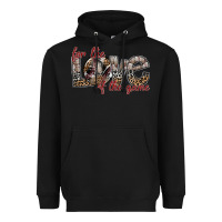 Black for the love of the game Heavyweight Hoodie - SublimationCraftShop