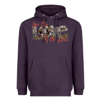 Plum for the love of the game Heavyweight Hoodie - SublimationCraftShop