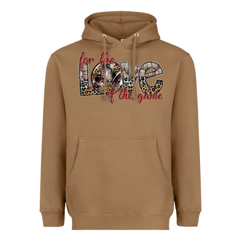For The Love Of The Game Heavyweight Hoodie by SublimationCraftShop | Teevron