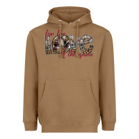 Toasted Coconut for the love of the game Heavyweight Hoodie - SublimationCraftShop