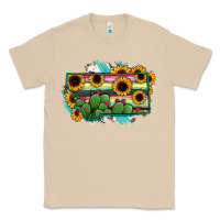 Mushroom Montana Map Sunflower Cactus Serape Classic Tee - RanaPortraitStore