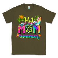 Army Green mom summer Classic Tee - RanaPortraitStore
