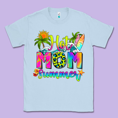 Mom Summer Classic Tee Designed By Ranaportraitstore