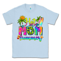 Dusty Blue mom summer Classic Tee - RanaPortraitStore