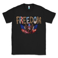 Black freedom Classic Tee - RacoonDesign