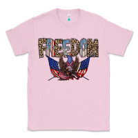 Bubblegum Pink freedom Classic Tee - RacoonDesign