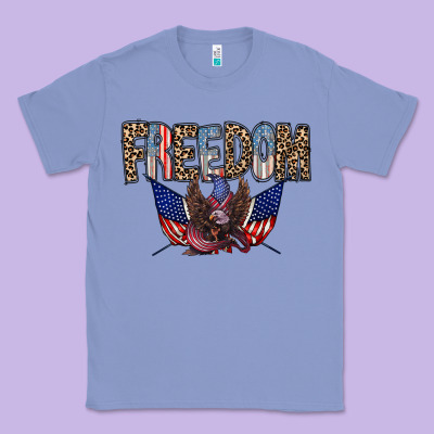 Freedom Classic Tee Designed By Racoondesign