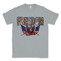 Heather Grey freedom Classic Tee - RacoonDesign