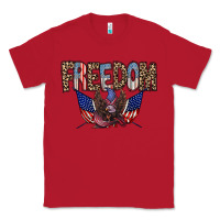 Red freedom Classic Tee - RacoonDesign