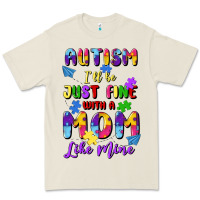 Bone autism i'll be just fine with a mom like mine Premium Tee - Artiststas