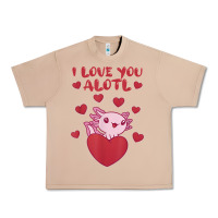 Burro i love you alotl aolotl valentine's day heart aolotl lover Urban Heavy Tee - lanVoArt