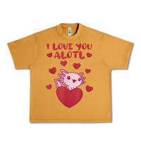 Peanut Butter i love you alotl aolotl valentine's day heart aolotl lover Urban Heavy Tee - lanVoArt