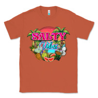Copper Salty vibes summer Classic Tee - NancyCooperArtShop