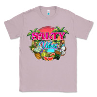 Lilac Salty vibes summer Classic Tee - NancyCooperArtShop