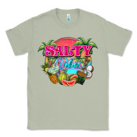 Matcha Salty vibes summer Classic Tee - NancyCooperArtShop