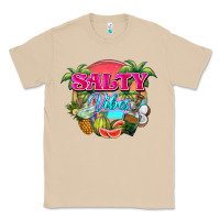 Mushroom Salty vibes summer Classic Tee - NancyCooperArtShop
