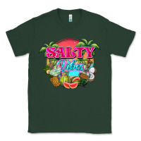 Sports Green Salty vibes summer Classic Tee - NancyCooperArtShop