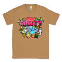 Toasted Coconut Salty vibes summer Classic Tee - NancyCooperArtShop