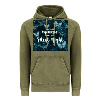 Vintage Olive all this mama want is a silent night Vintage Hoodie - TumblerDesignByShophia