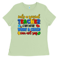 Matcha only a special teacher can hear what a child can n Ladies Tee - Artiststas