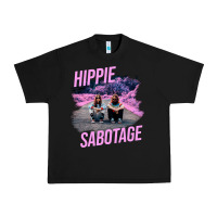 Black hippie sabotage aesthetic style photo with text Urban Heavy Tee - lanVoArt
