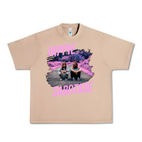 Burro hippie sabotage aesthetic style photo with text Urban Heavy Tee - lanVoArt