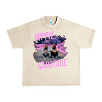 Sandshell hippie sabotage aesthetic style photo with text Urban Heavy Tee - lanVoArt