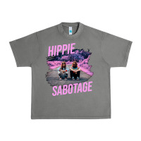 Tornado hippie sabotage aesthetic style photo with text Urban Heavy Tee - lanVoArt