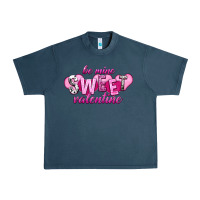 Be Mine Sweet Valentine's Day Urban Heavy Tee | Teevron