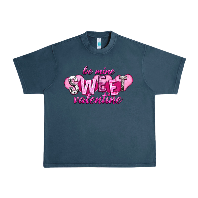 Be Mine Sweet Valentine's Day Urban Heavy Tee by HowdyJamesFarm | Teevron