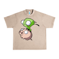 French Oak invader zim Urban Heavy Tee - lanVoArt