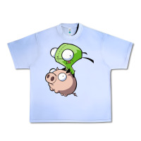 Grape Ice invader zim Urban Heavy Tee - lanVoArt