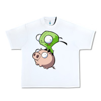 White invader zim Urban Heavy Tee - lanVoArt