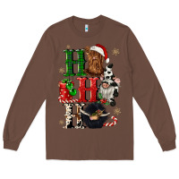 Chestnut ho ho ho heifer cow gnomies Long Sleeve Tee - CowGirlArtShop