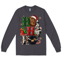 Smoke ho ho ho heifer cow gnomies Long Sleeve Tee - CowGirlArtShop