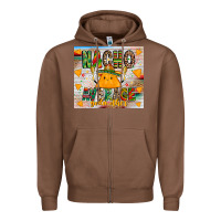 Chestnut Nacho Average God mother Zipper Hoodie - CowhideDigitalArt