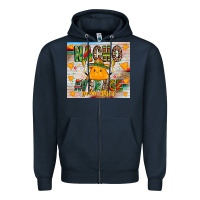 Navy Nacho Average God mother Zipper Hoodie - CowhideDigitalArt