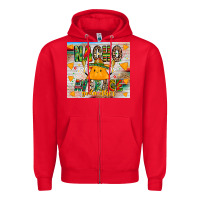 Red Nacho Average God mother Zipper Hoodie - CowhideDigitalArt