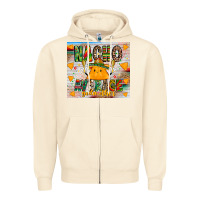 Sandshell Nacho Average God mother Zipper Hoodie - CowhideDigitalArt