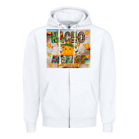 White Nacho Average God mother Zipper Hoodie - CowhideDigitalArt