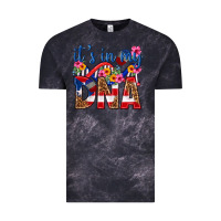 Cloud Black its in my dna puerto rico Vintage Tee - texasbilliewilder