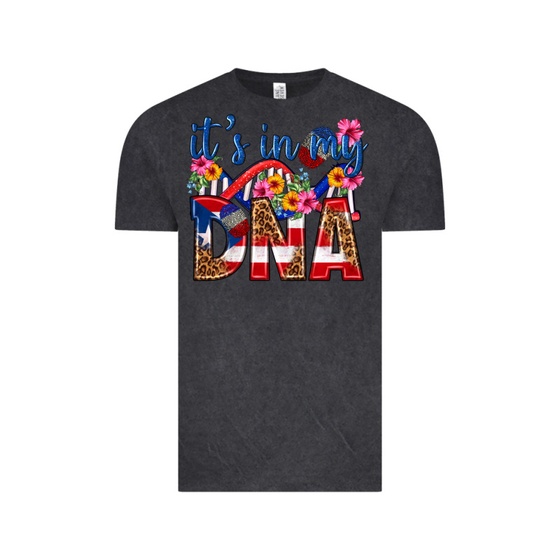 Its In My Dna Puerto Rico Vintage Tee by texasbilliewilder | Teevron